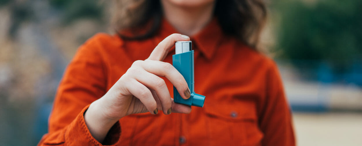 Picture of Asthma Inhaler